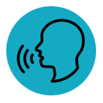 Icon for speech therapy